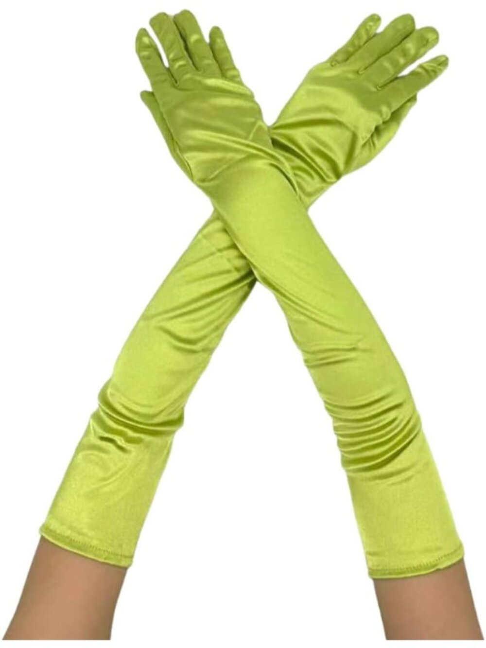 Women matcha Long Opera Elbow Length Wedding Cosplay Costumes Party Gloves